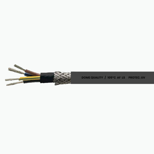 CABLE PARA ALTA TEMPERATURA DE SILICON BLINDADO